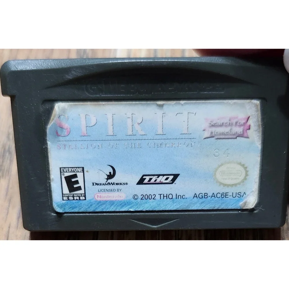 Spirit Stallion of the Cimarron Search for Homeland Nintendo Game Boy Advance